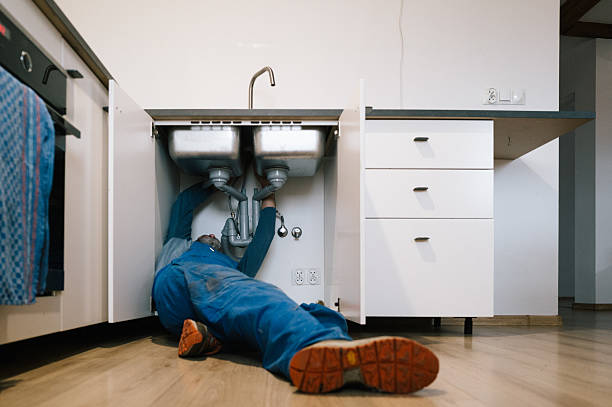 Professional Drain Cleaning technician working in Shokan, NY